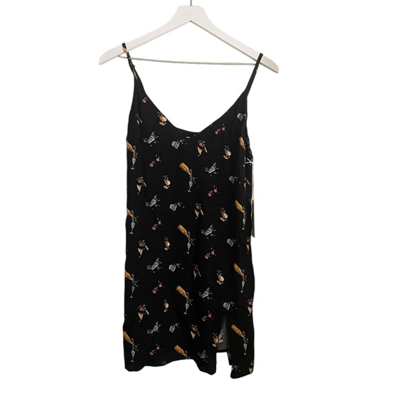 Reformation Marlowe Mini Dress in Champagne Pop Print - Picture 7 of 11